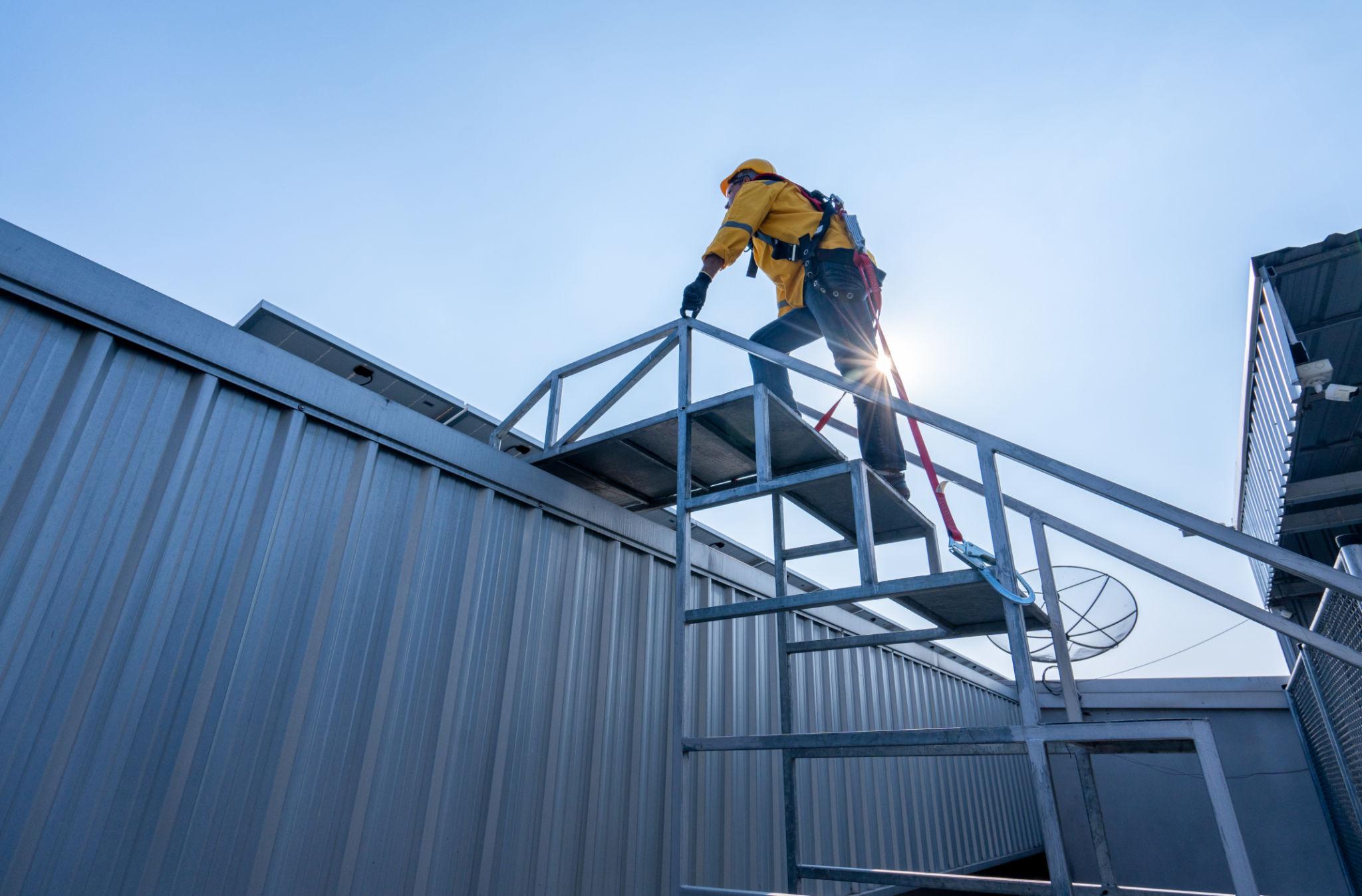 Khushi Enterprises industrial roofing workshop